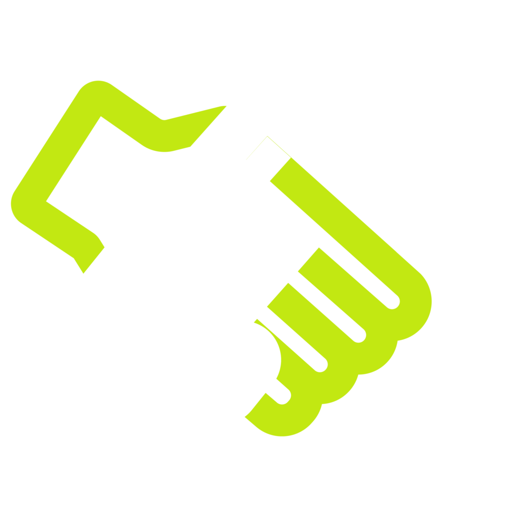 „PAC“-Icon mit grün-weißem Zusammenhalt im RGB-Format.
