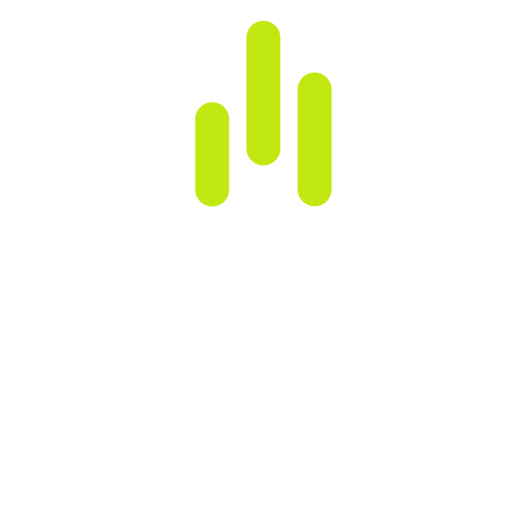 „PAC“-Icon mit grün-weißer Kaffeetasse im RGB-Format.