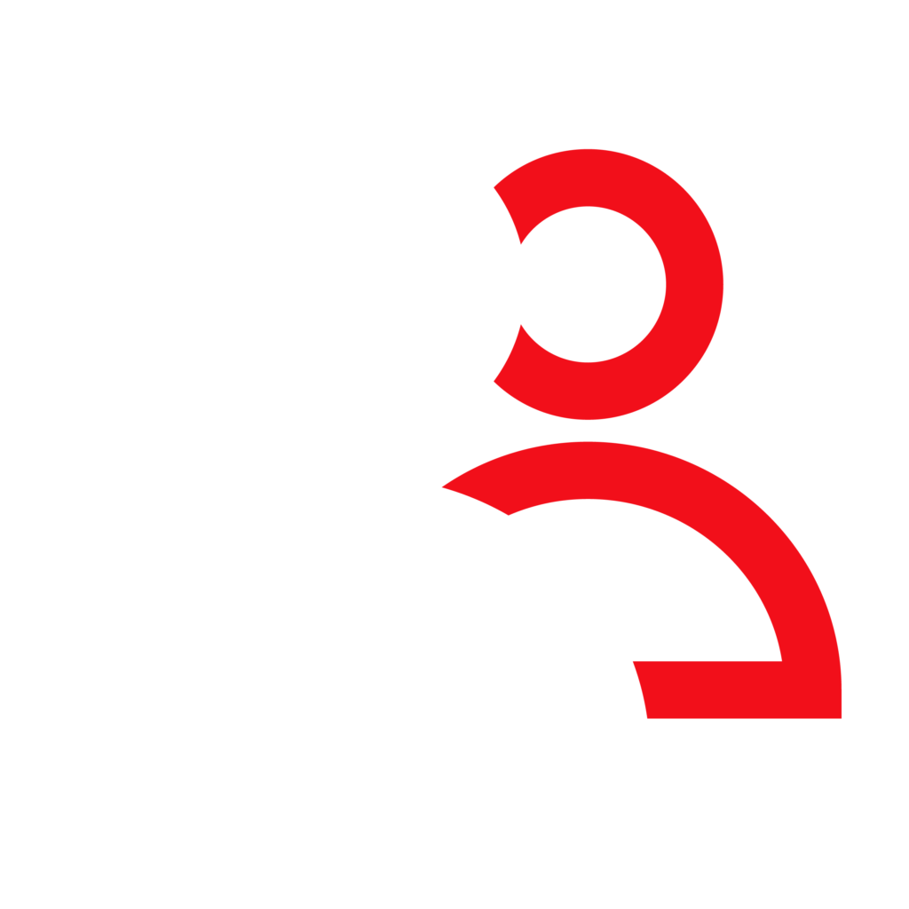 „PAC“-Icon mit rot-weißem Symbol einer Personengruppe im RGB-Format.