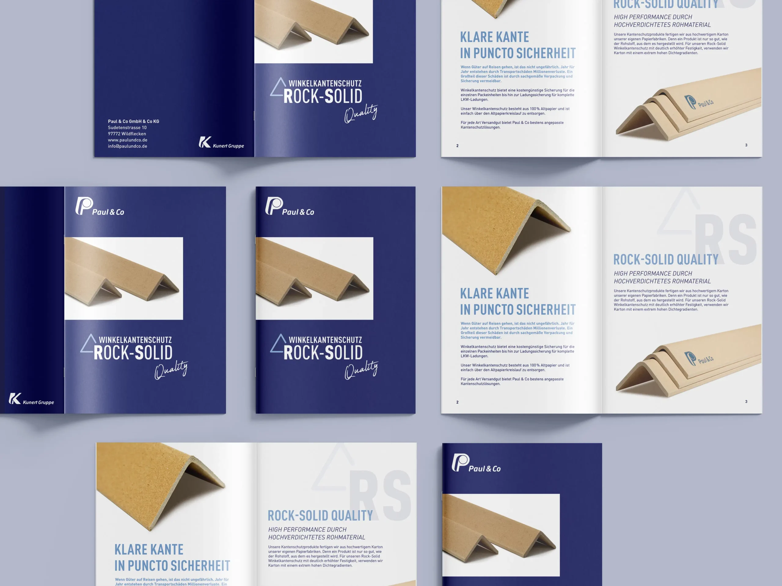 Produktbroschüre – modernes Broschürendesign im Corporate Branding
