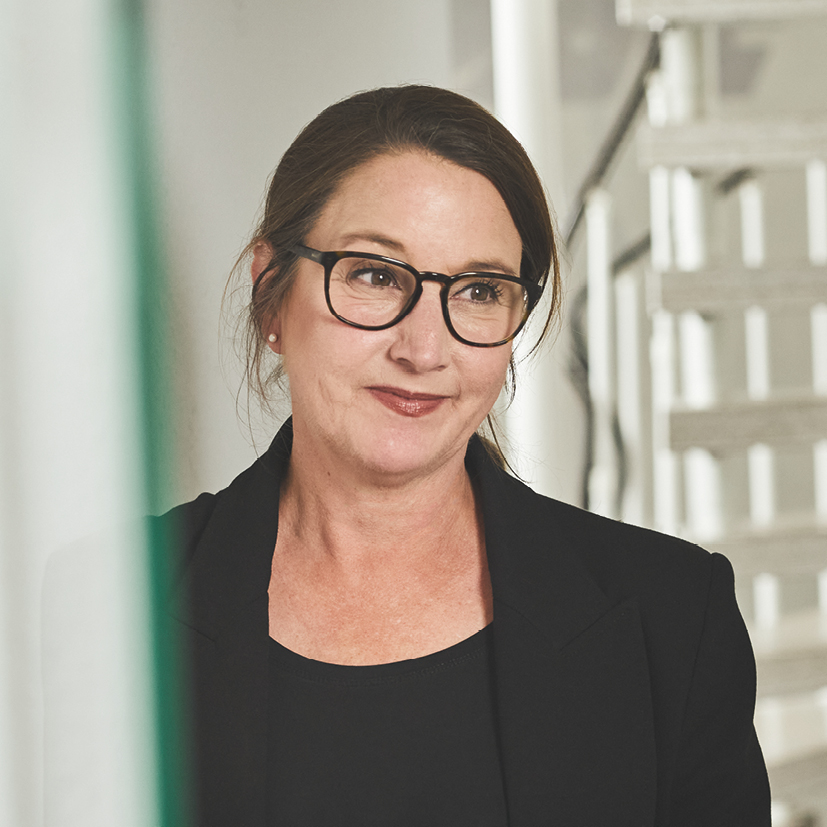 Porträt von Sonja, Mitarbeiterin.